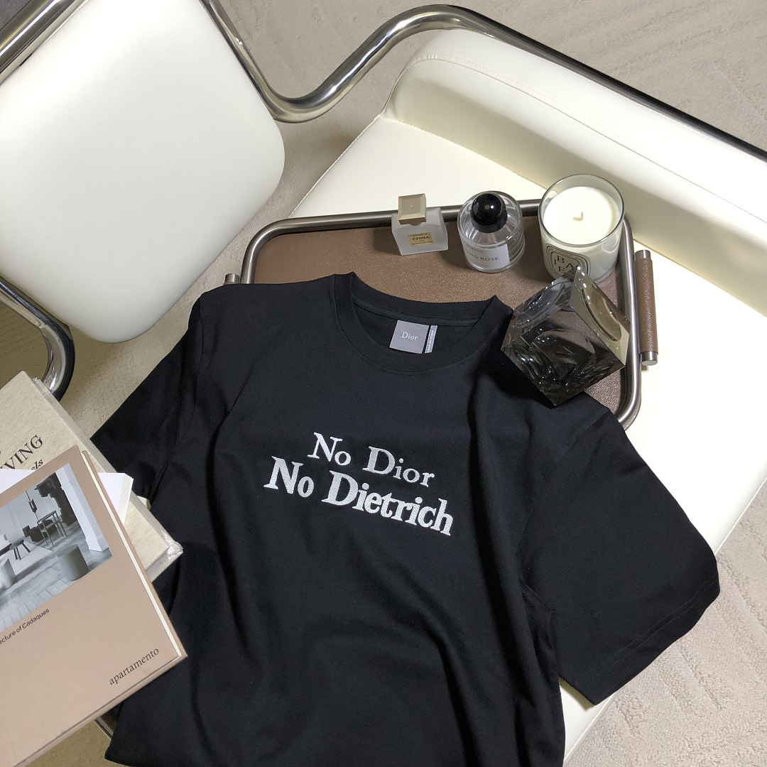 Unbranded Embroidered T (Black) - Image 10
