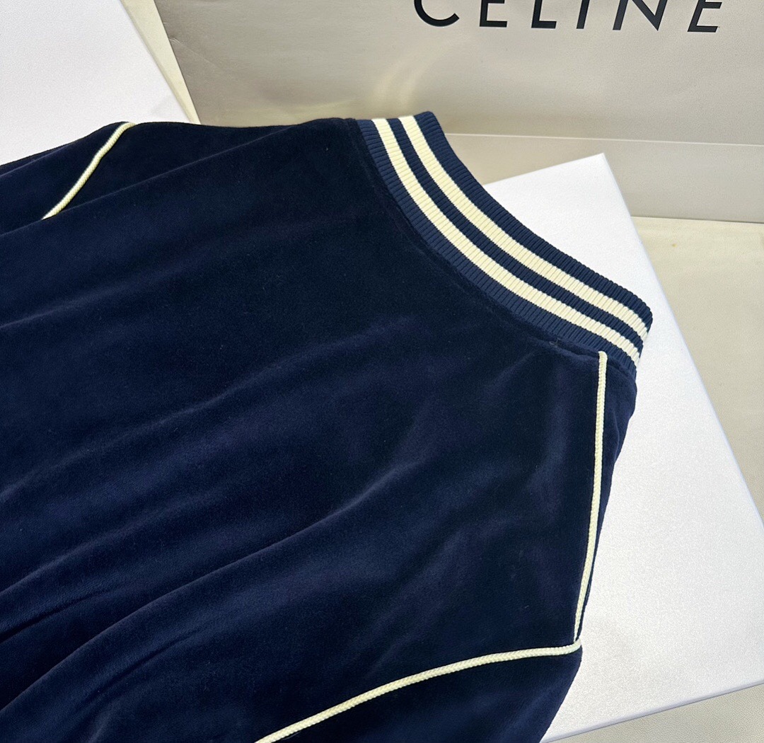 Celine Small Label Velvet - Image 8