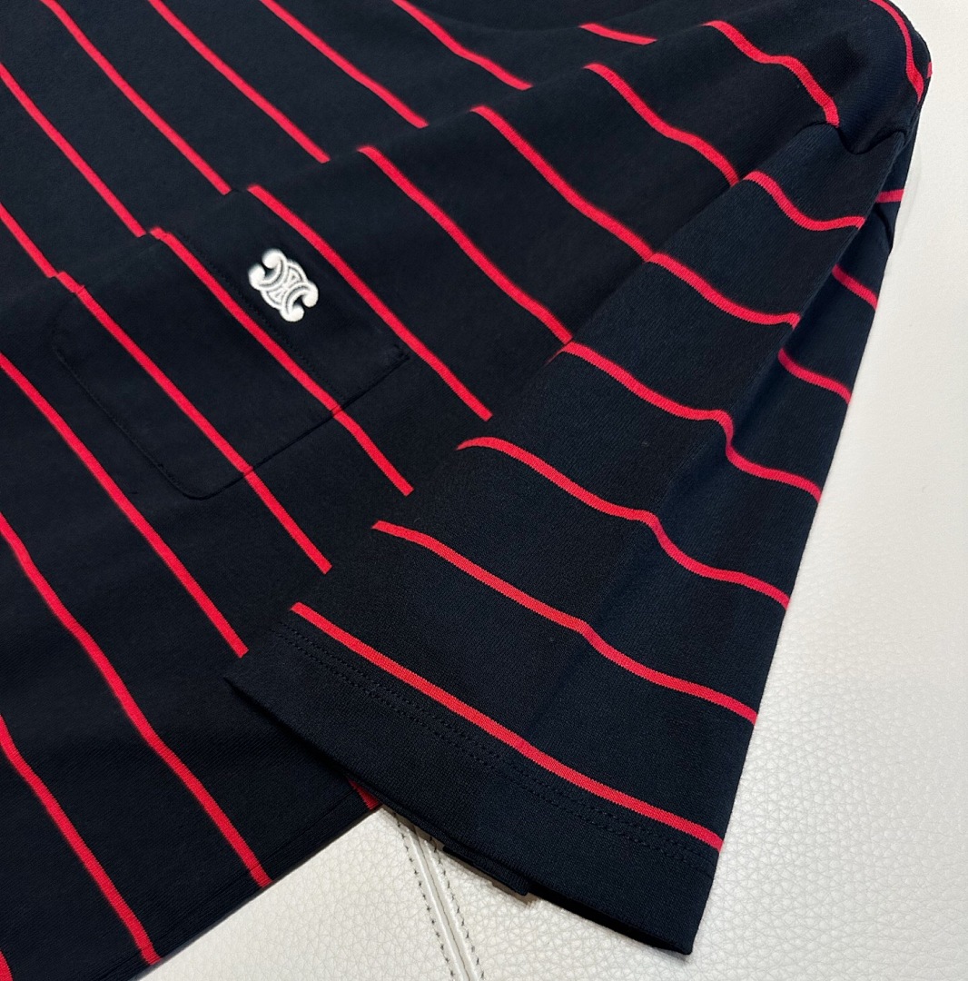 Celine Striped T - Image 10
