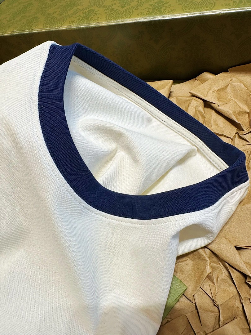 Gucci Peach Embroidered Short Sleeve - Image 9