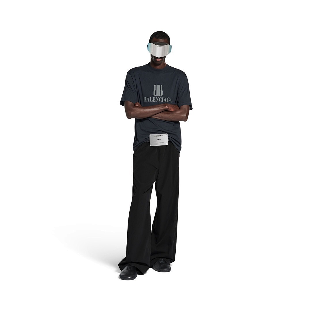 Balenciaga BB Print Short Sleeve - Image 12