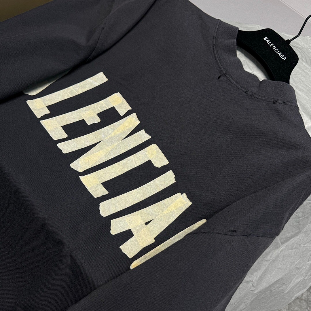 Balenciaga Gum Strap 3B Patchwork Short Sleeve - Image 6