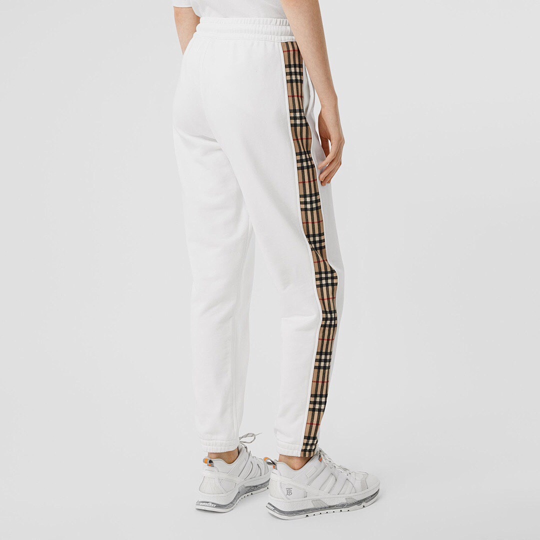 Burberry BR Plaid Long (White)