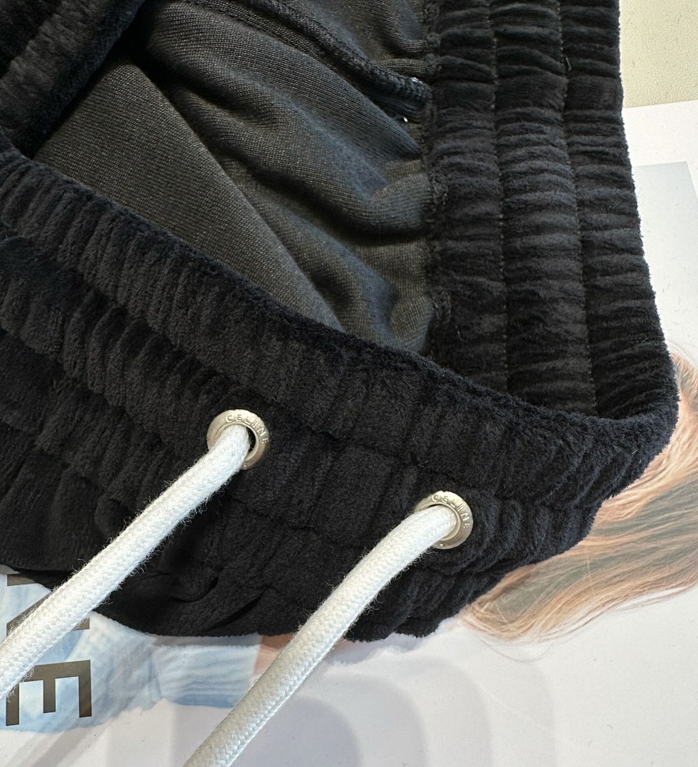 Celine CE Velvet Long (Black) - Image 10
