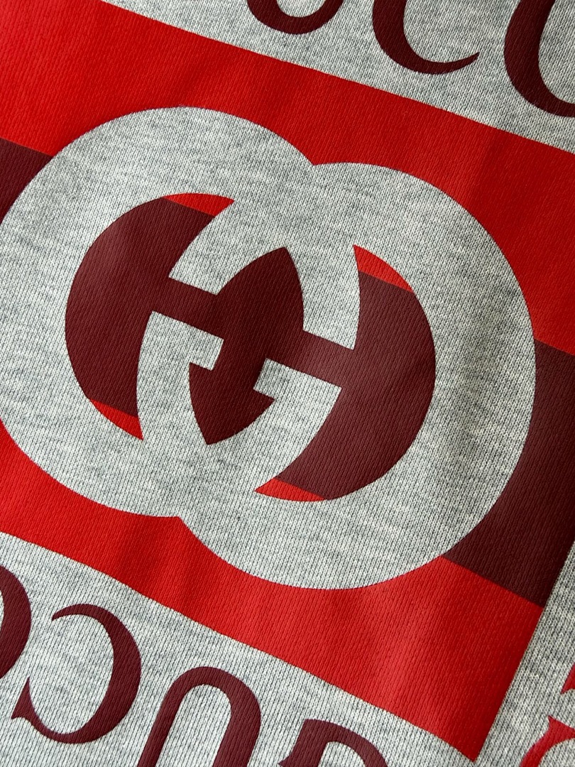 Gucci Linen Grey Double G Print - Image 9