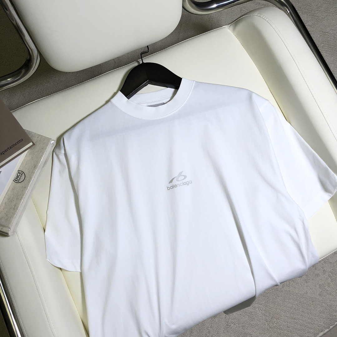 Balenciaga Stitching T (White) - Image 12