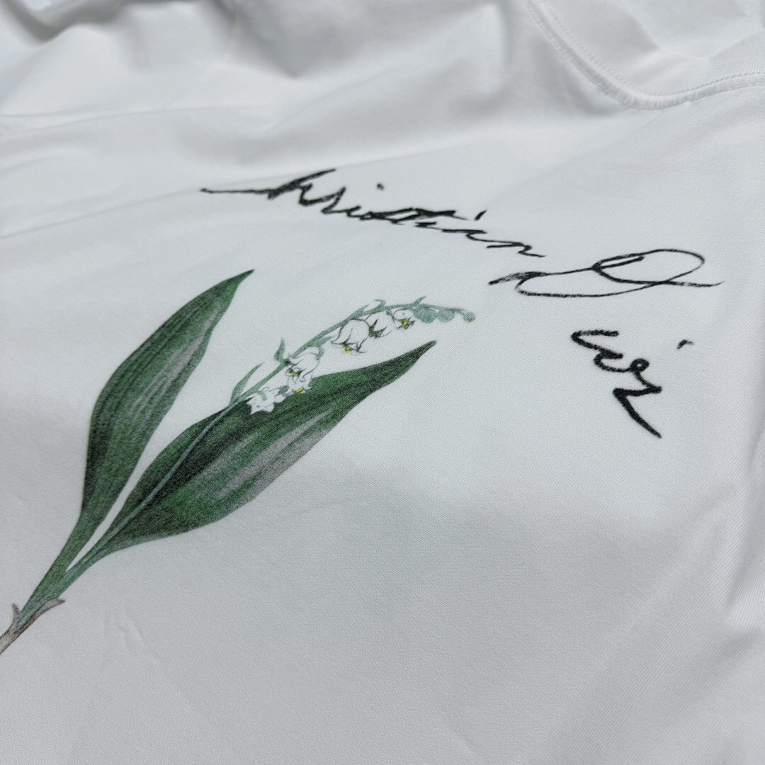 Unbranded Floral Print Short Sleeve (White) - Image 8