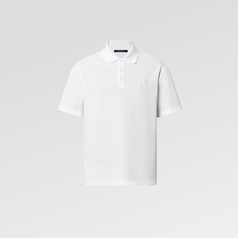 Ralph Lauren Embroidered Polo (White)