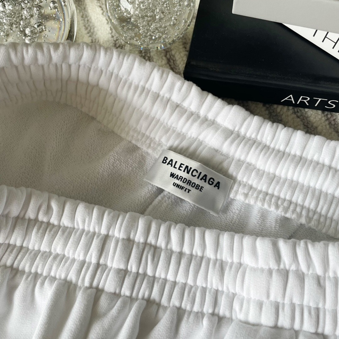 Balenciaga Ba White Short - Image 3