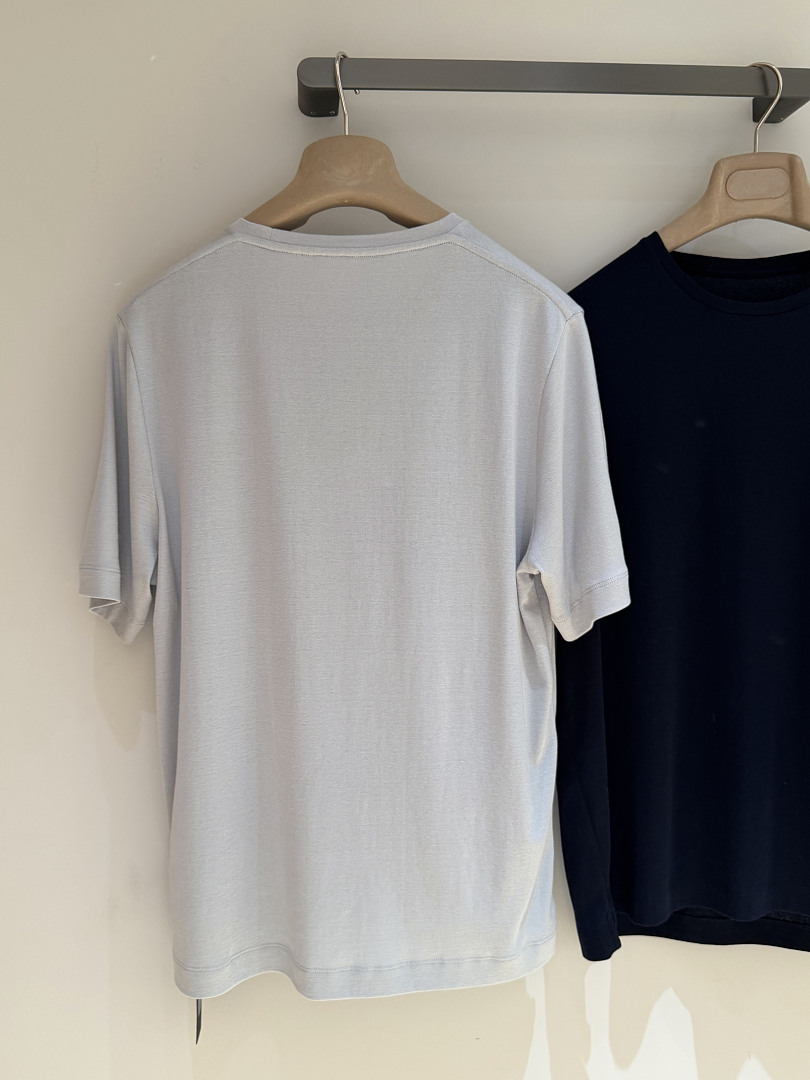 Unbranded Silk Cotton Short Sleeve Apricot (Cream) - Image 6