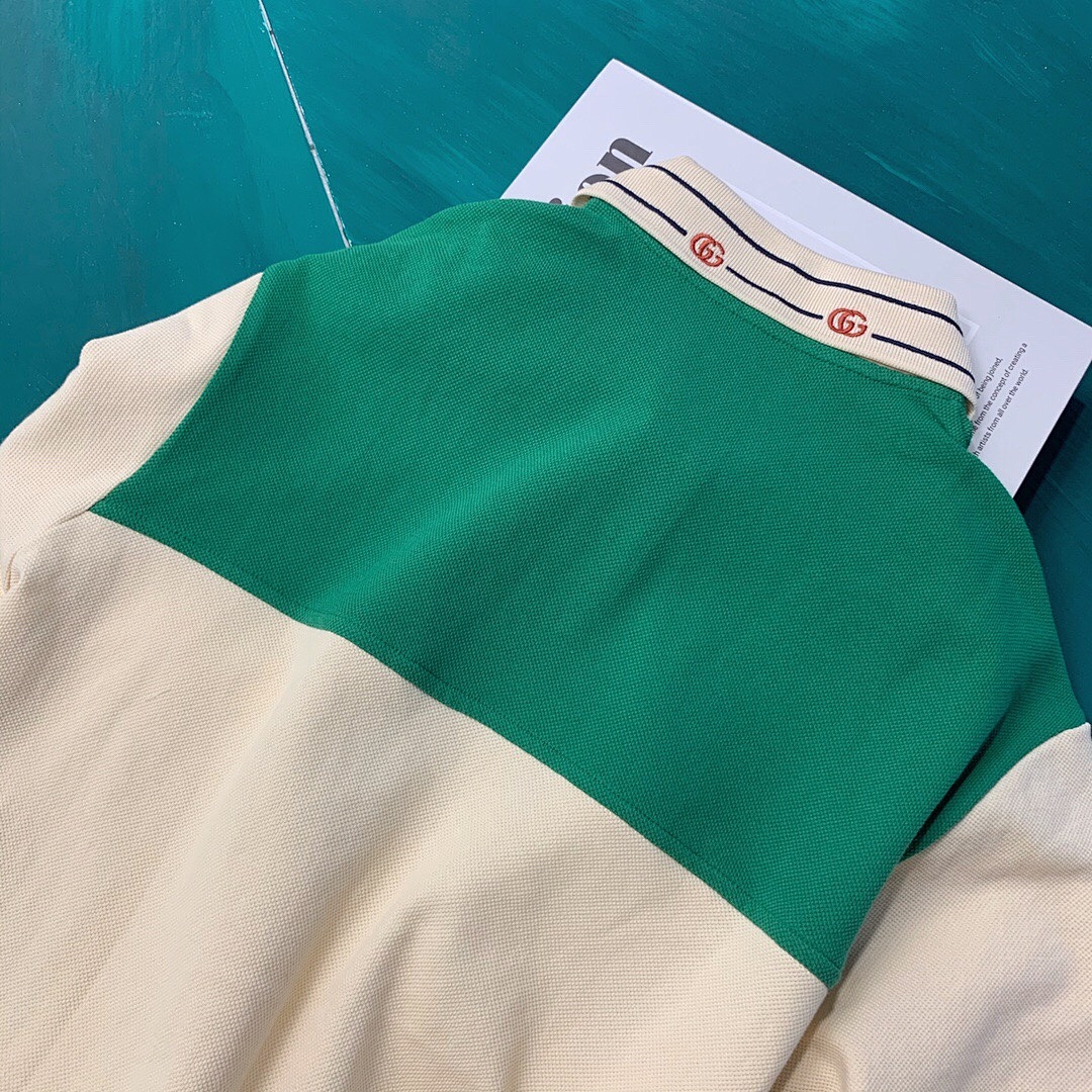 Ralph Lauren G Embroidered Green Patchwork POLO - Image 8