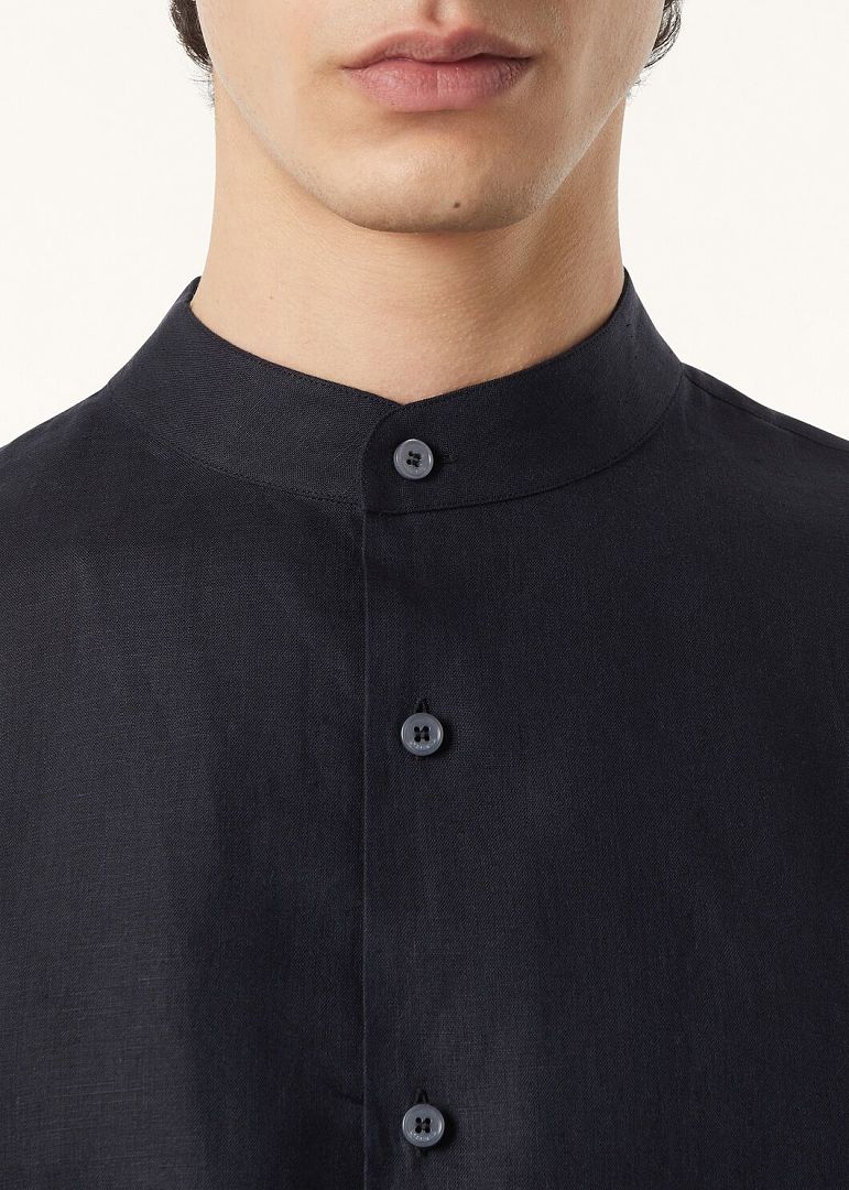 Unbranded Dark Blue Collar Linen - Image 22