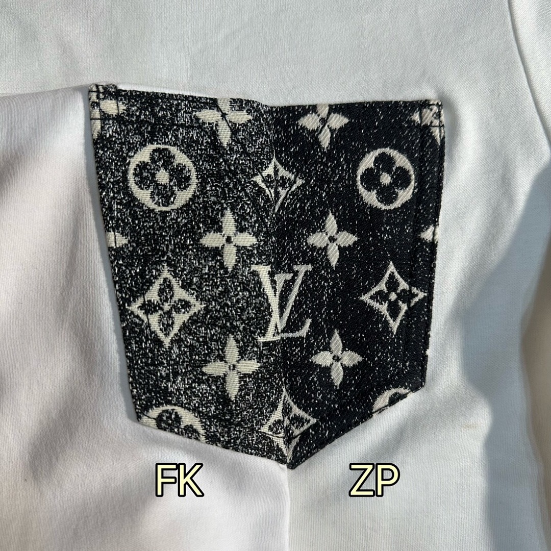 Unbranded Floral Denim Short Sleeve White (Women) - Image 10