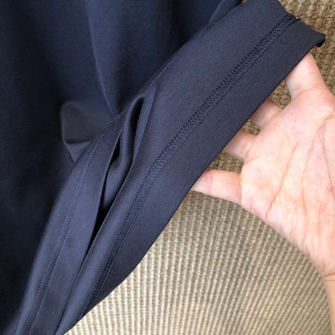 Unbranded Solid Cotton Short Sleeve - Image 9