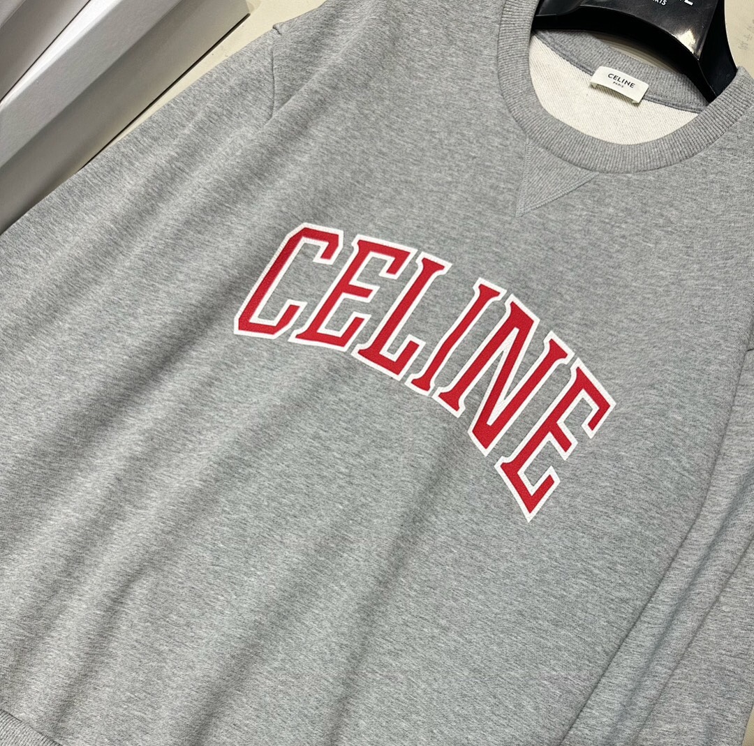 Celine C Red Collar Print - Image 7