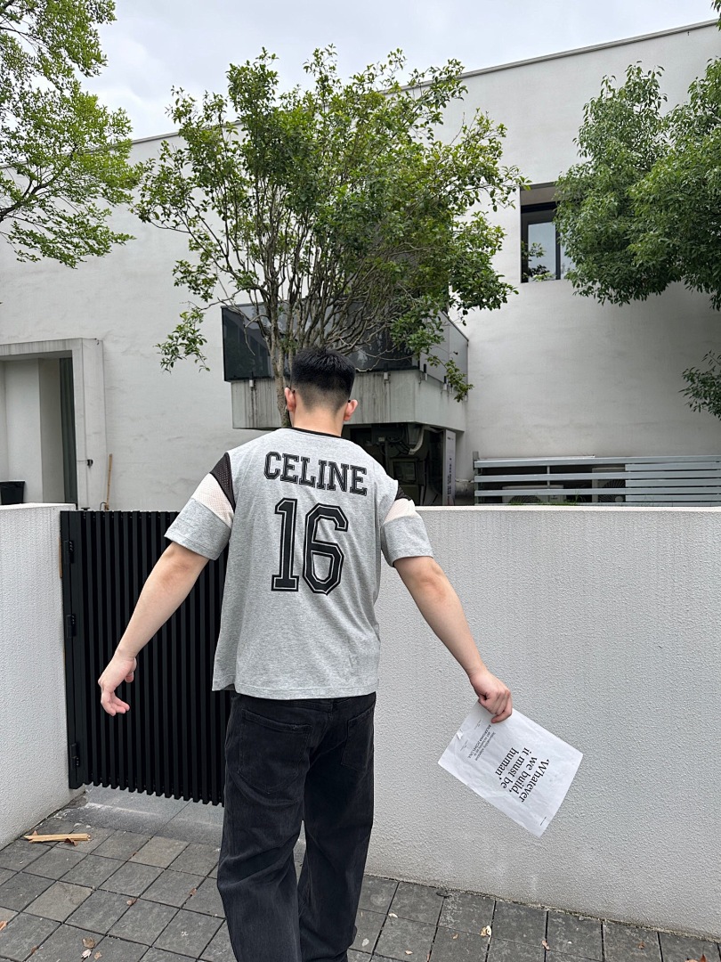 Celine Print 16 Short Sleeve - Image 18
