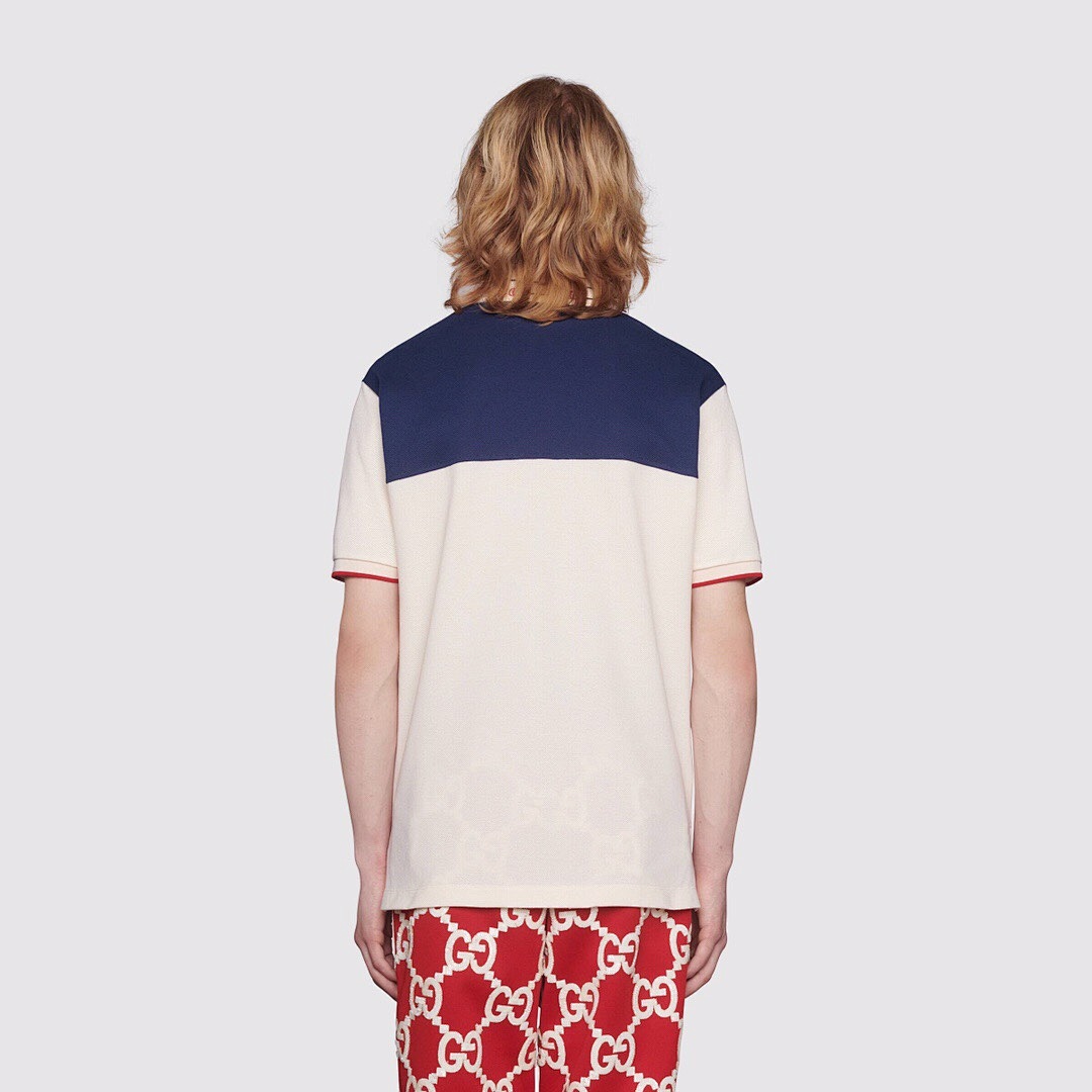 Ralph Lauren G Embroidered Blue Patchwork POLO - Image 13