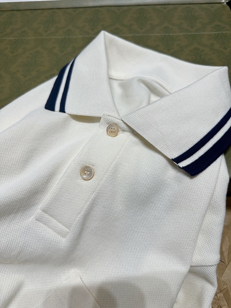 Ralph Lauren Khaki Embroidered POLO (White) - Image 6