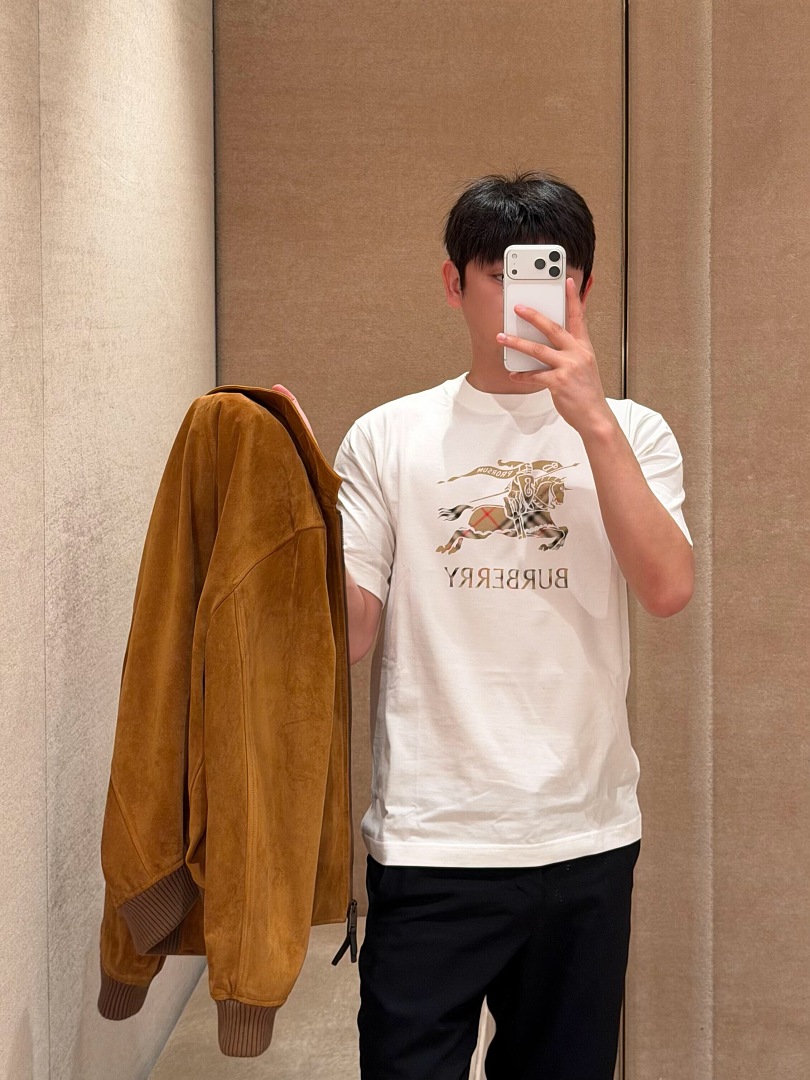 Burberry Plaid Print T - Image 18