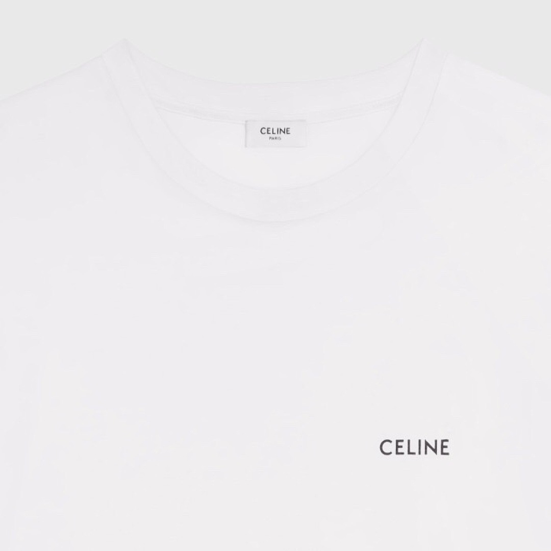 Celine C Small Short Sleeve (White) - Image 3