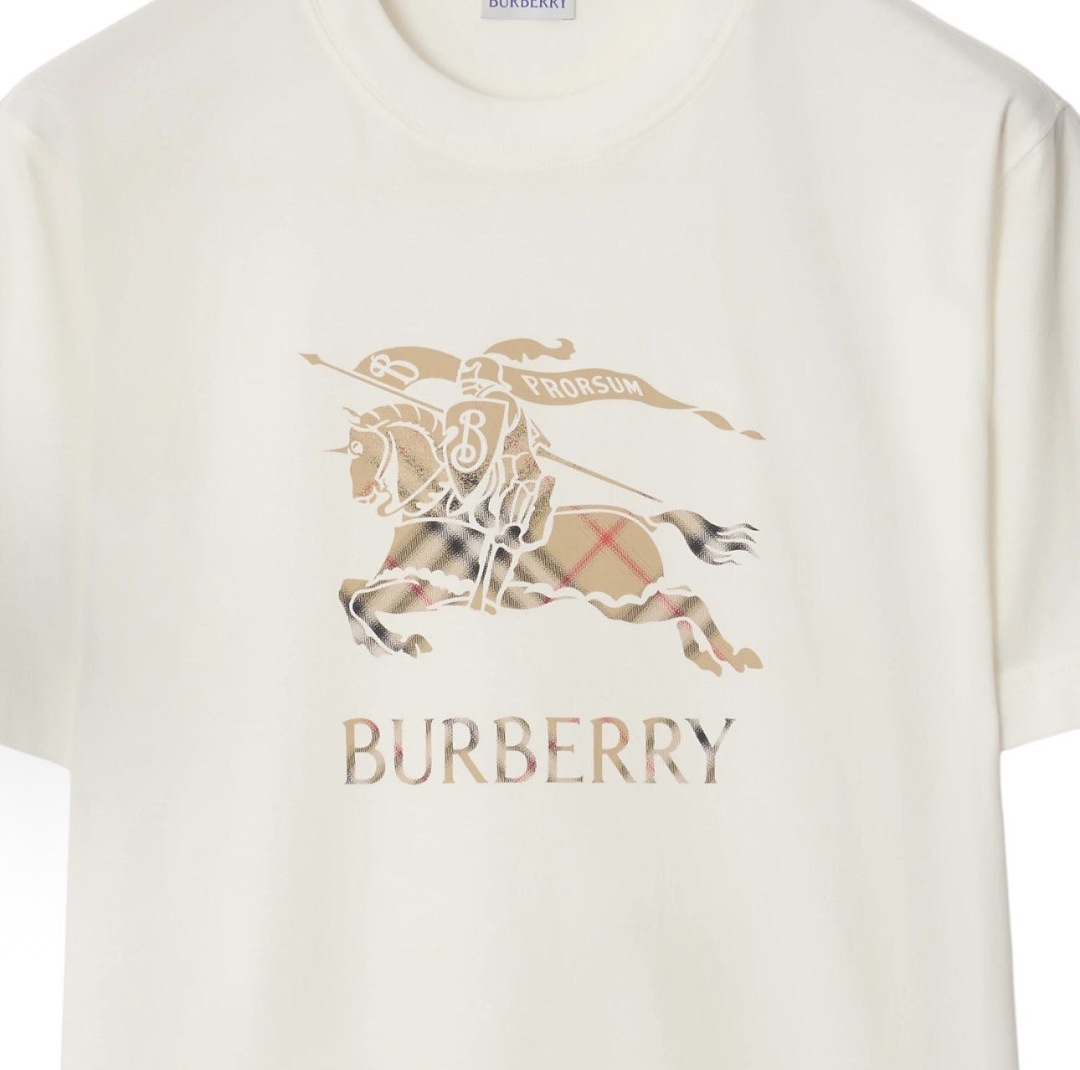 Burberry Plaid Print T - Image 3