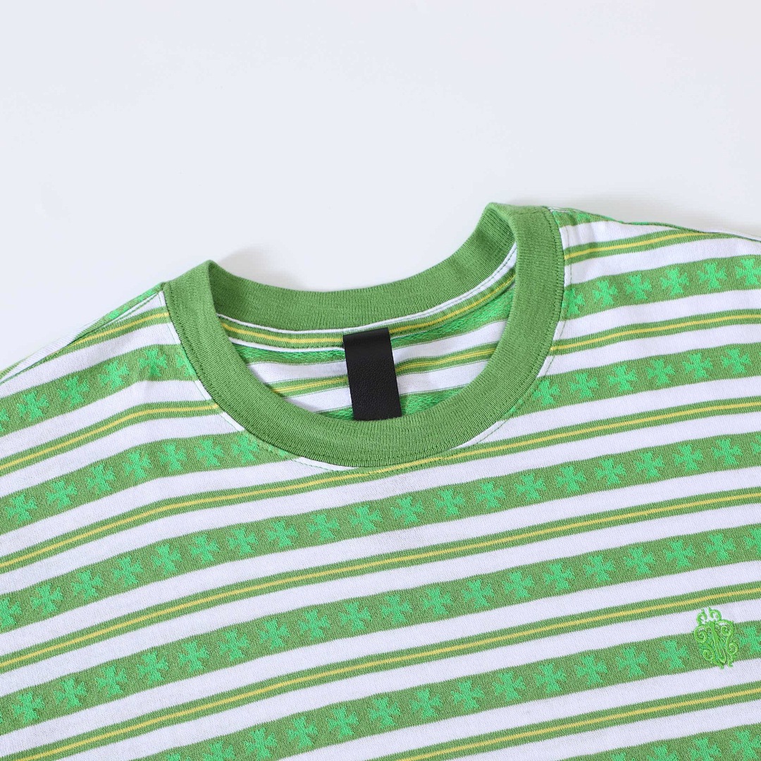 Unbranded Embroidered Short Sleeve (Green) - Image 5