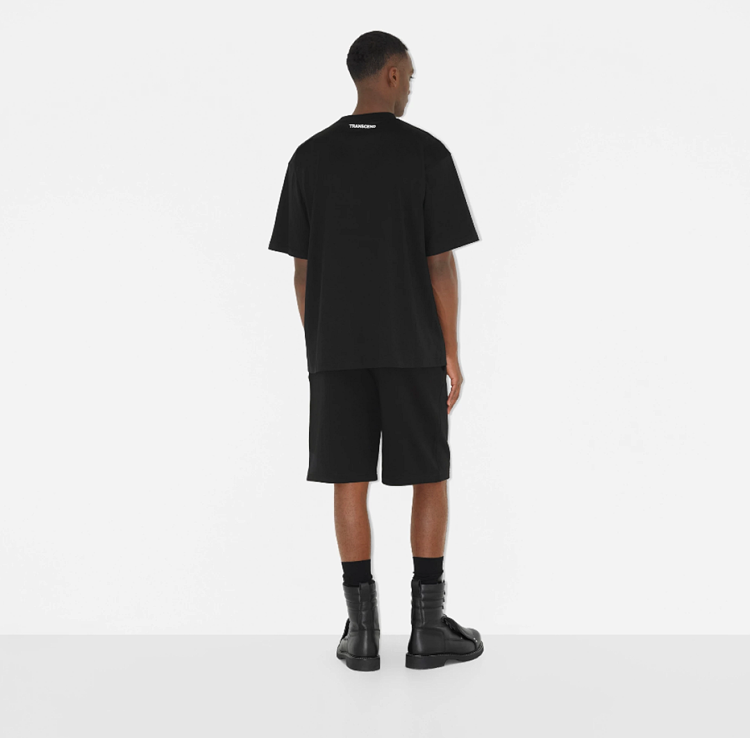 Burberry BR Electric Print Short Sleeve (Black) - Image 15