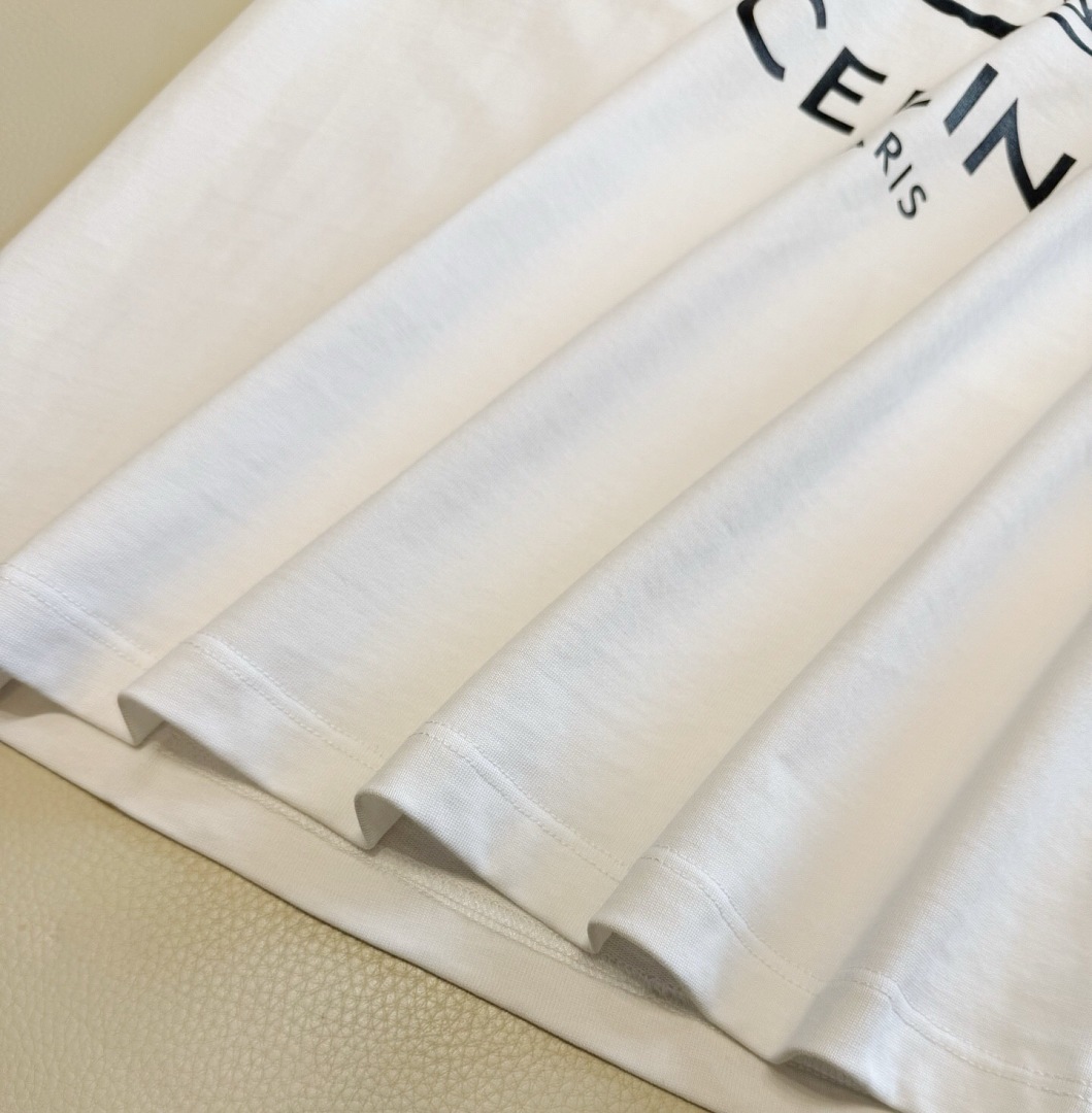 Celine Print T (White) - Image 11
