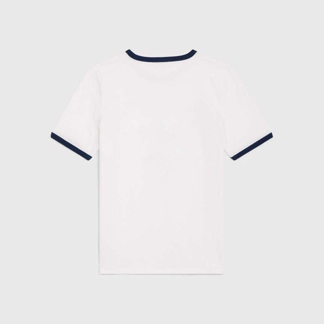 Chanel Double C Short Sleeve White Women - Image 3