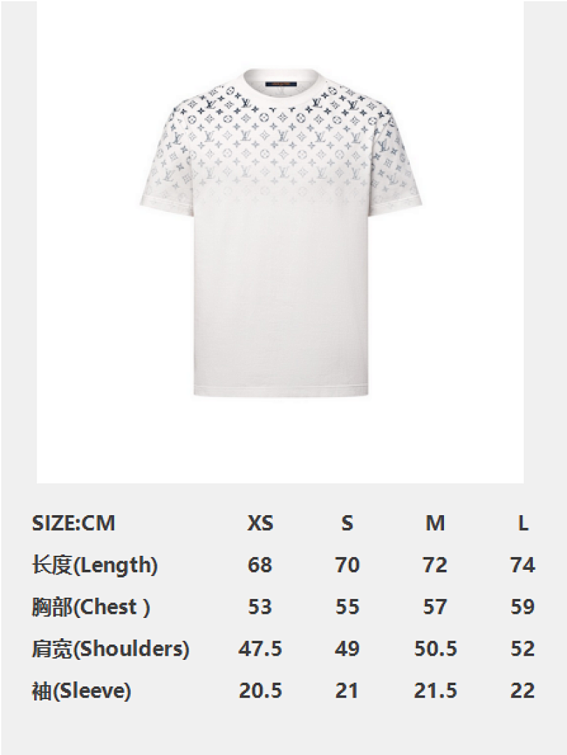 Unbranded Gradient Print Short Sleeve - Image 4