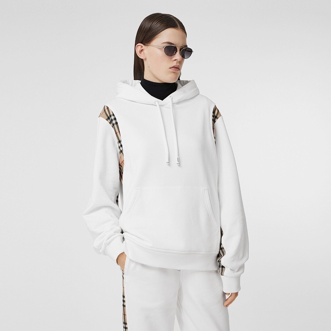 Burberry 349 BR Patchwork Plaid (White) - Image 10
