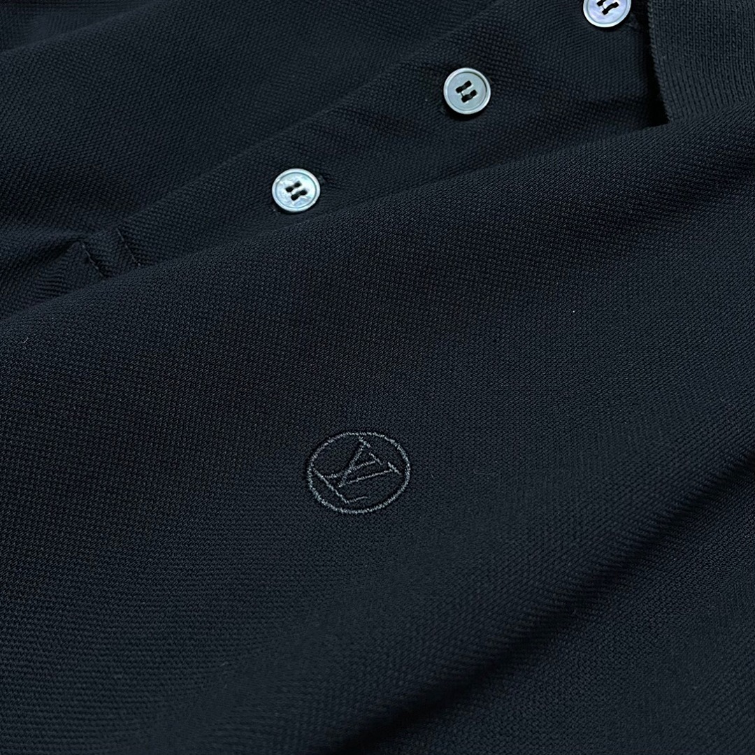 Ralph Lauren 1V Label Small Embroidered POLO (Black) - Image 9