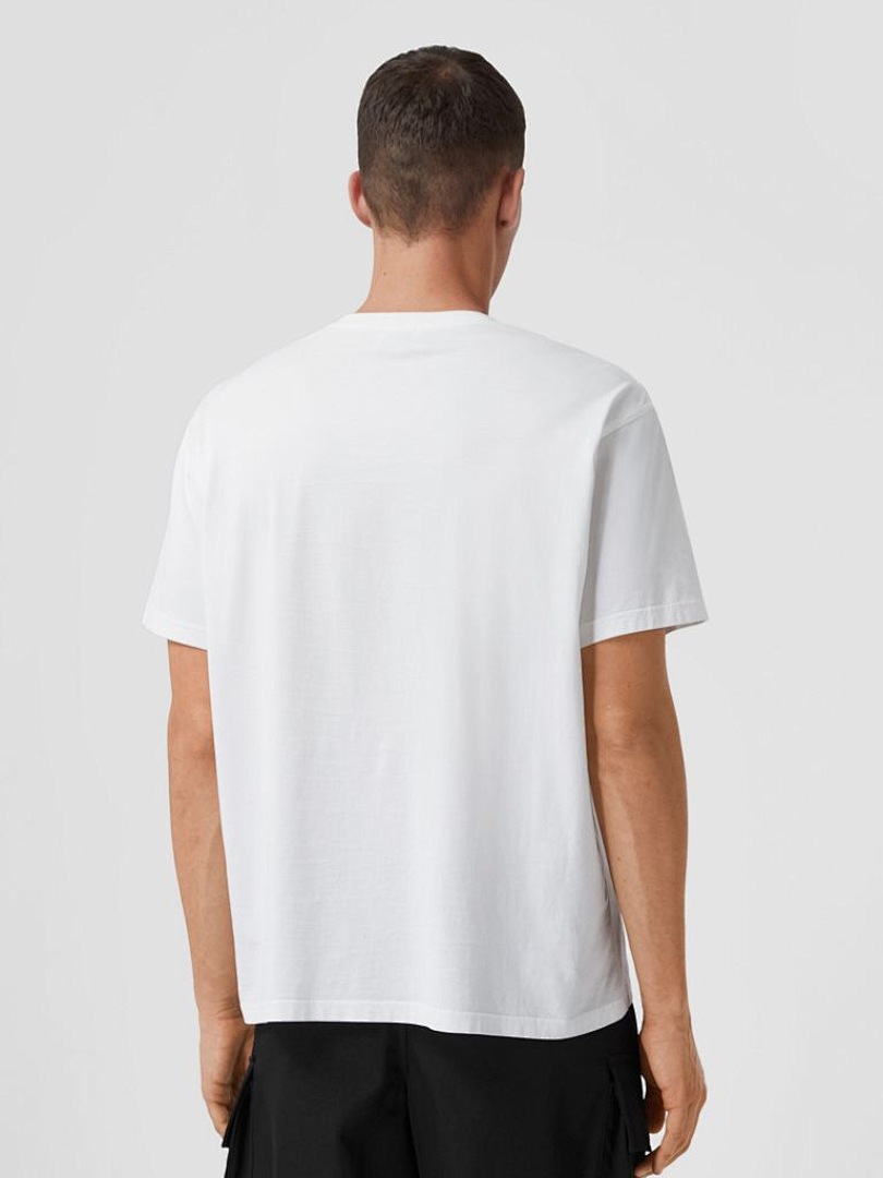Burberry BT Short Sleeve (White) - Image 12