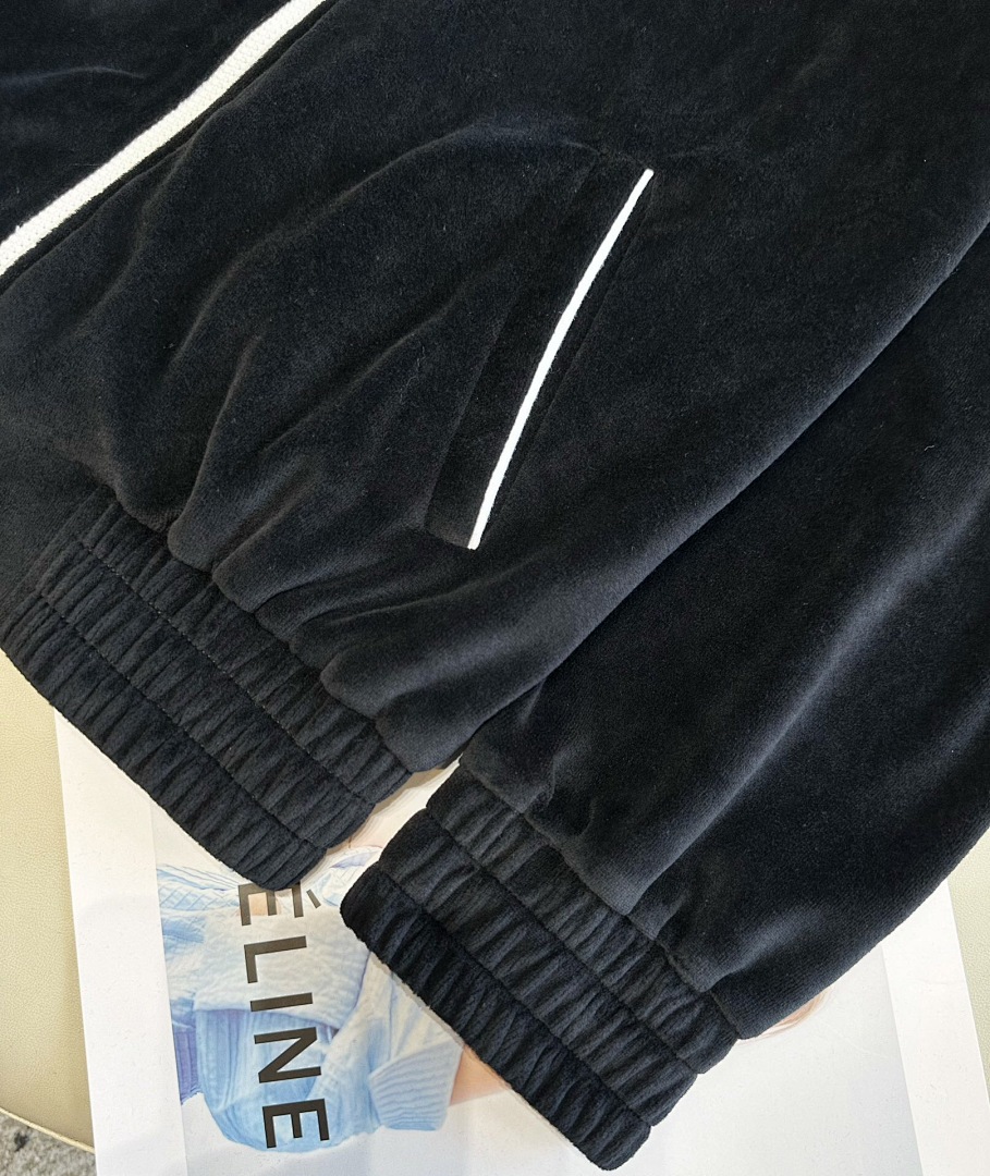 Celine CE Velvet (Black) - Image 8