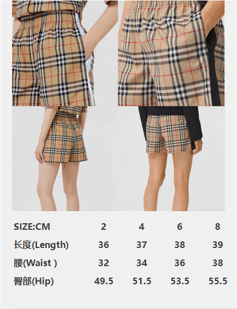 Burberry White Short (Women) - Image 3