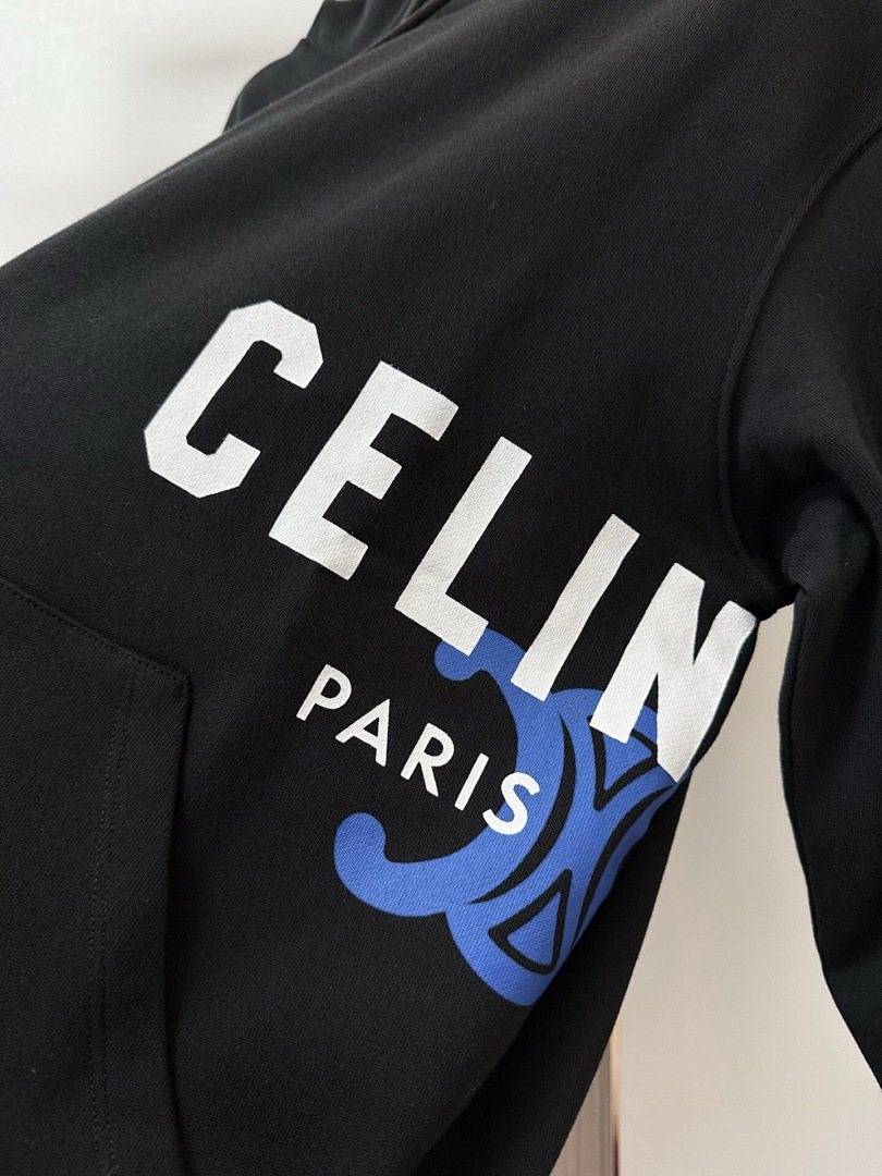 Celine CE Print (Black) - Image 6