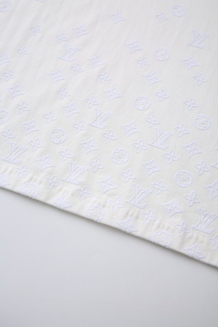 Unbranded Velvet Triple Floral T (White) - Image 16