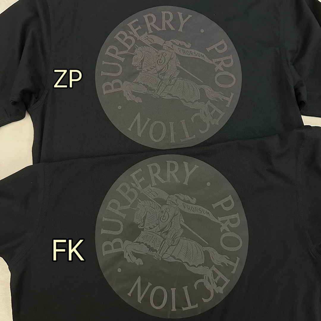 Burberry Gum Print Short Sleeve (Black) - Image 13