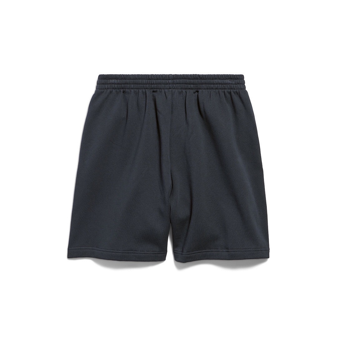 Balenciaga BB Embroidered Short (Black) - Image 2