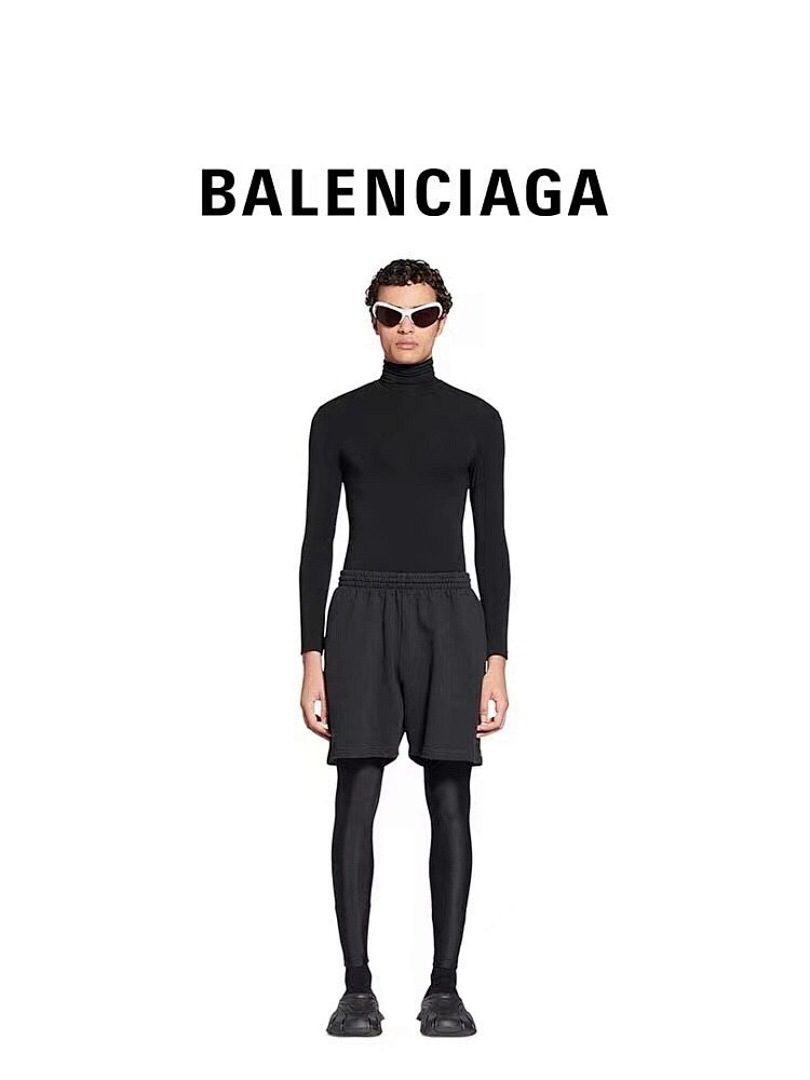 Balenciaga Buckle Embroidered Short - Image 7