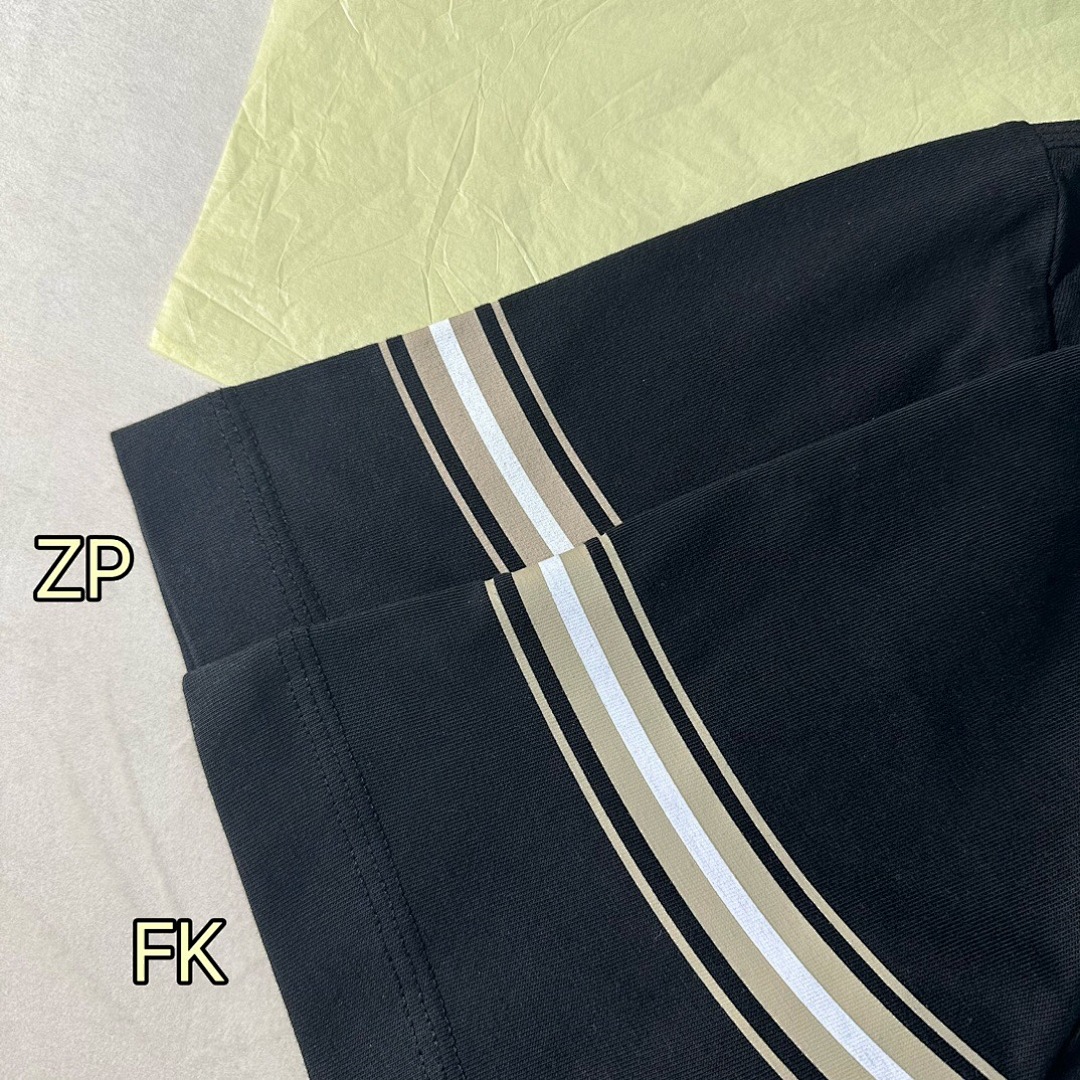 Burberry BR Striped Embroidered Short Sleeve (Black) - Image 12