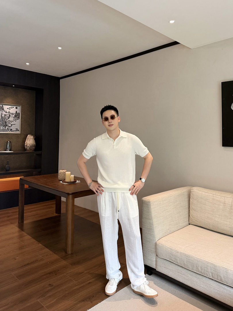 Unbranded Linen Long (White) - Image 16