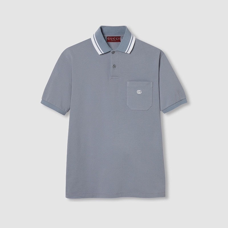 Gucci Double G Embroidered POLO