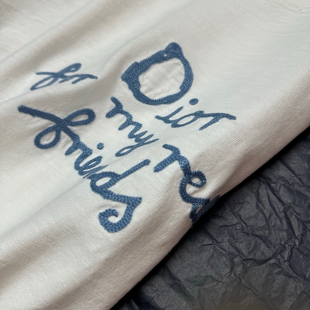 Unbranded DR Embroidered Short Sleeve (White) - Image 10