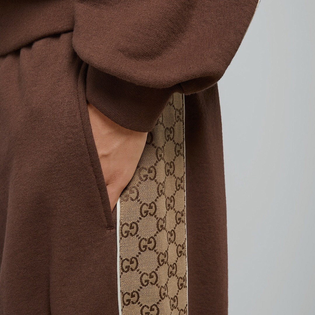 Gucci G Cotton Long (Brown) - Image 15