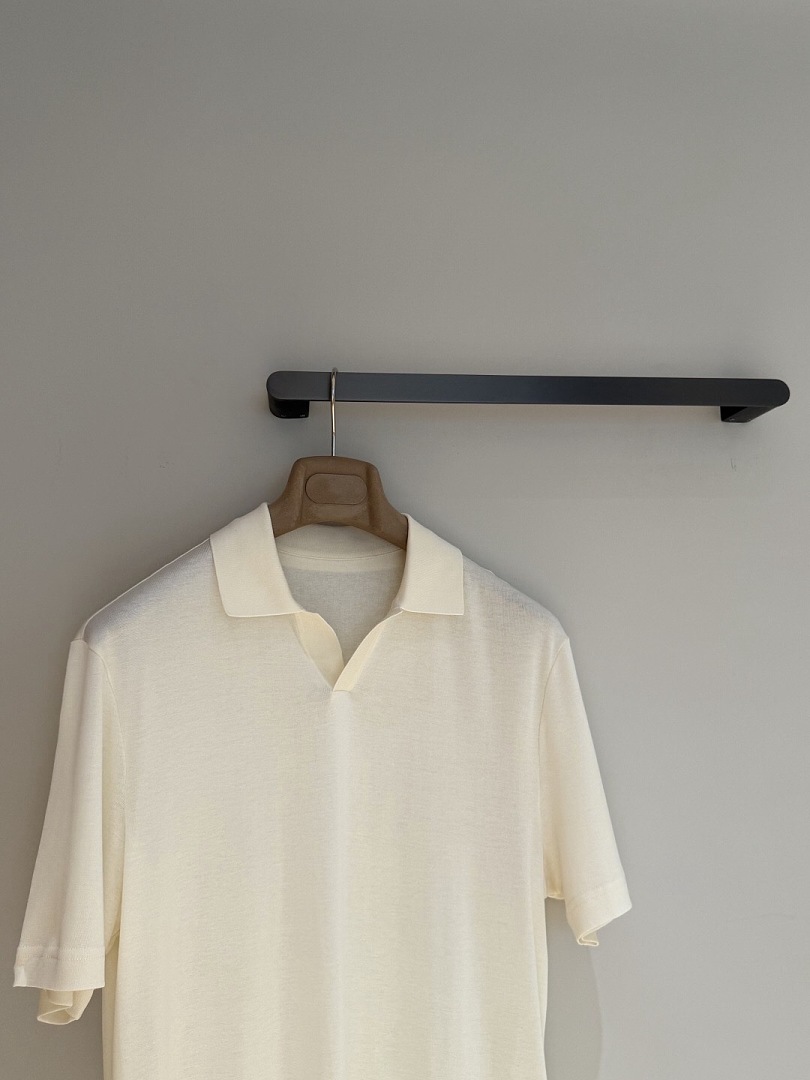 Ralph Lauren Silk Cotton POLO Apricot (Cream) - Image 4