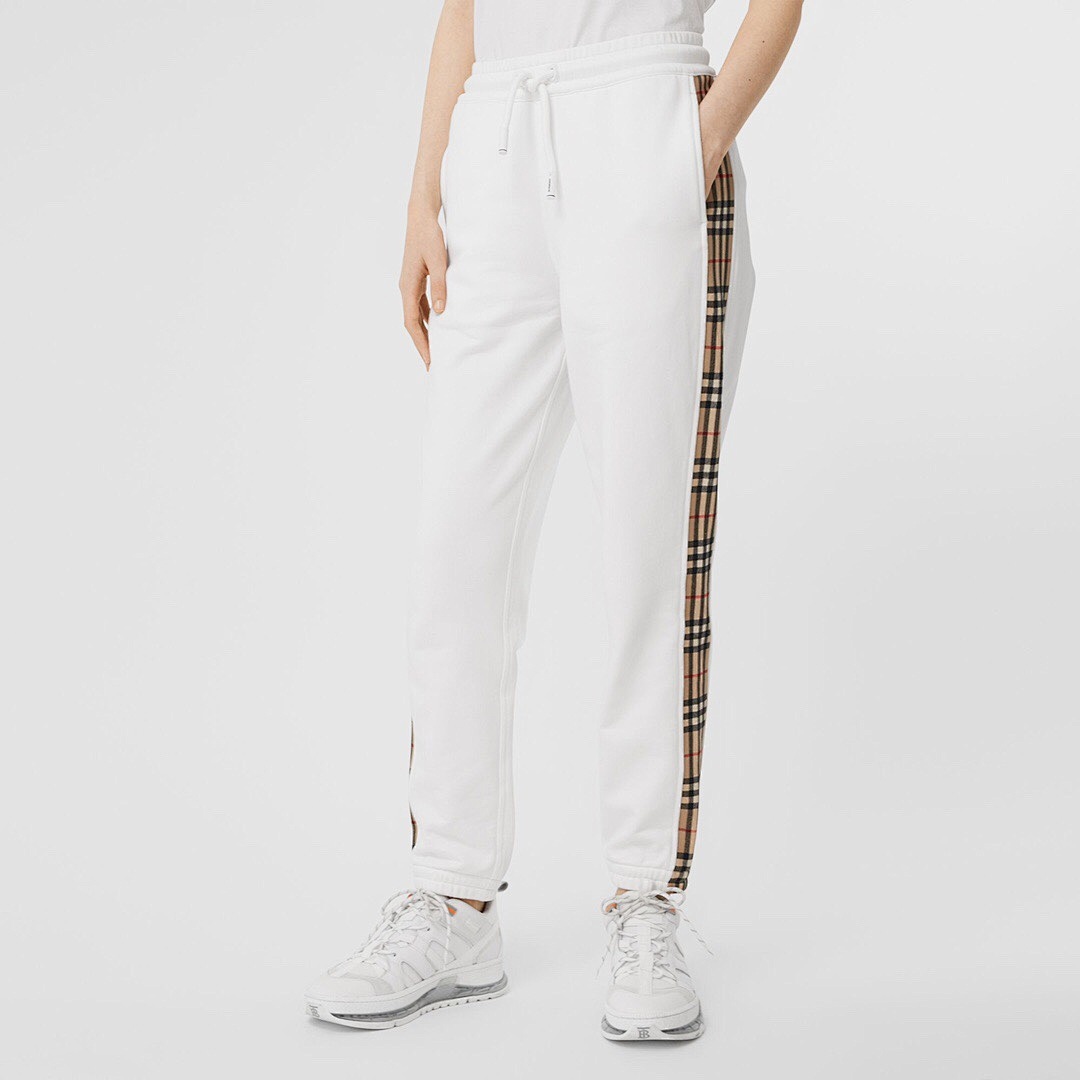 Burberry BR Plaid Long (White) - Image 2