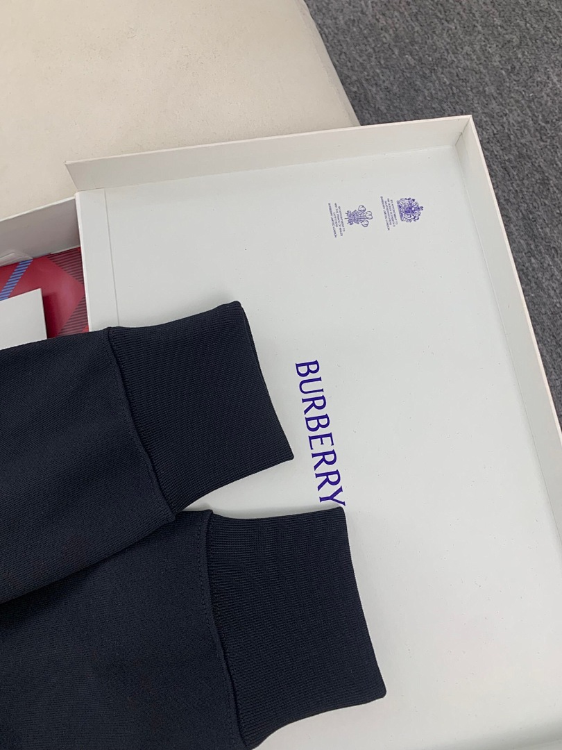 Burberry BR Color Stitching Embroidered - Image 7