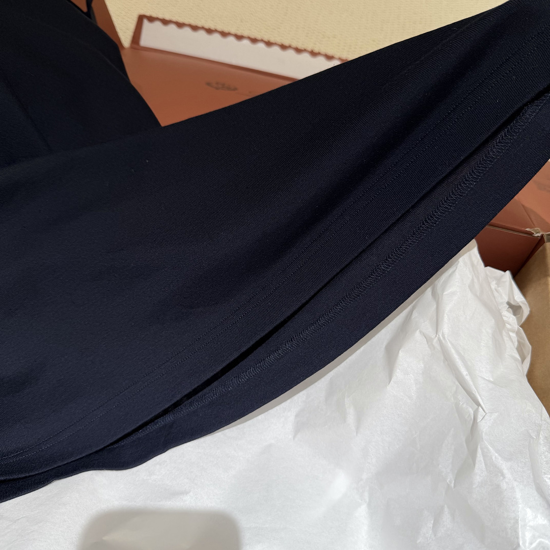 Ralph Lauren Silk Cotton POLO (Navy) - Image 7