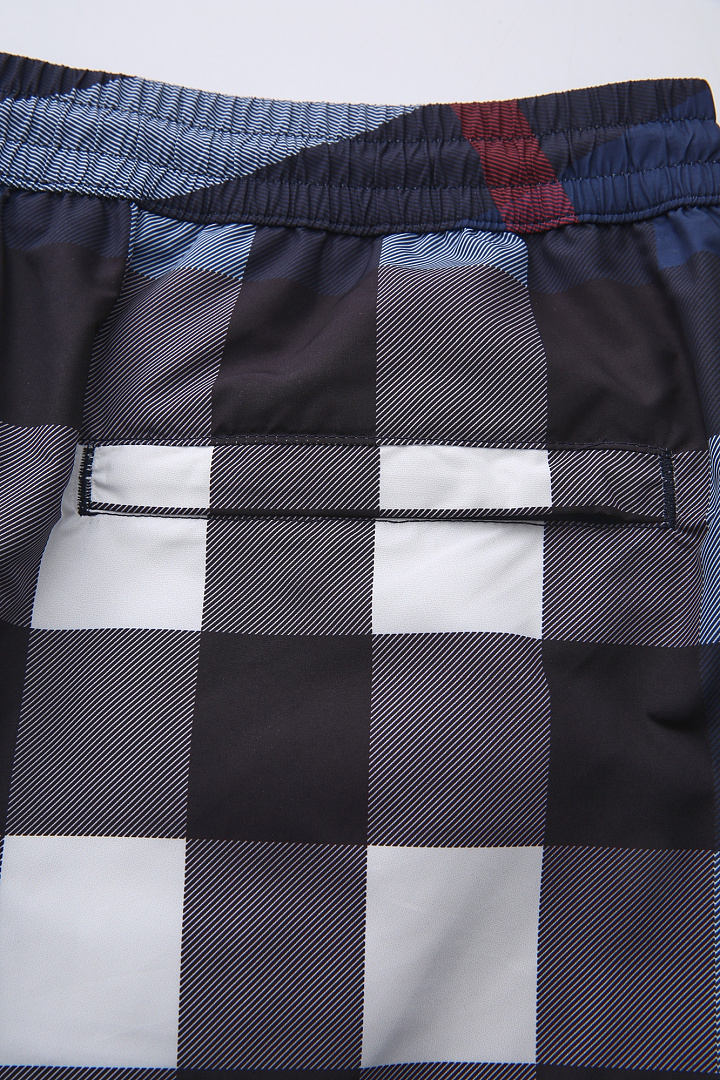 Burberry Plaid Shorts In (Blue) - Image 15